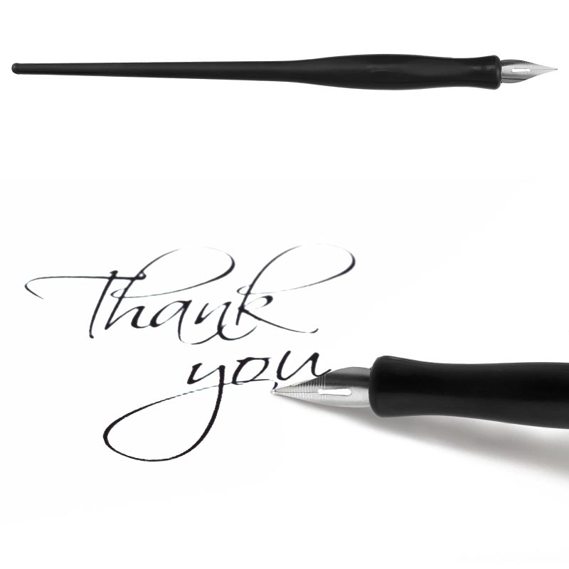 Zonon مجموعة أقلام الخط المائل من زونون تتضمن قلم خط مائل أو حامل مستقيم 2 في 1 مع 8 قطع من رؤوس الأقلام البديلة (2 مجموعة) - Image 3