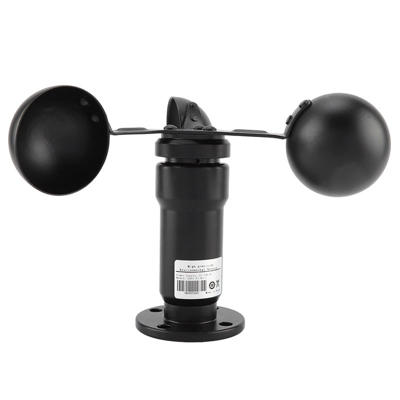 0‑5V Aluminum Alloy Wind Speed Sensor Anemometer Three Cups Wind Speed Detector - Image 2