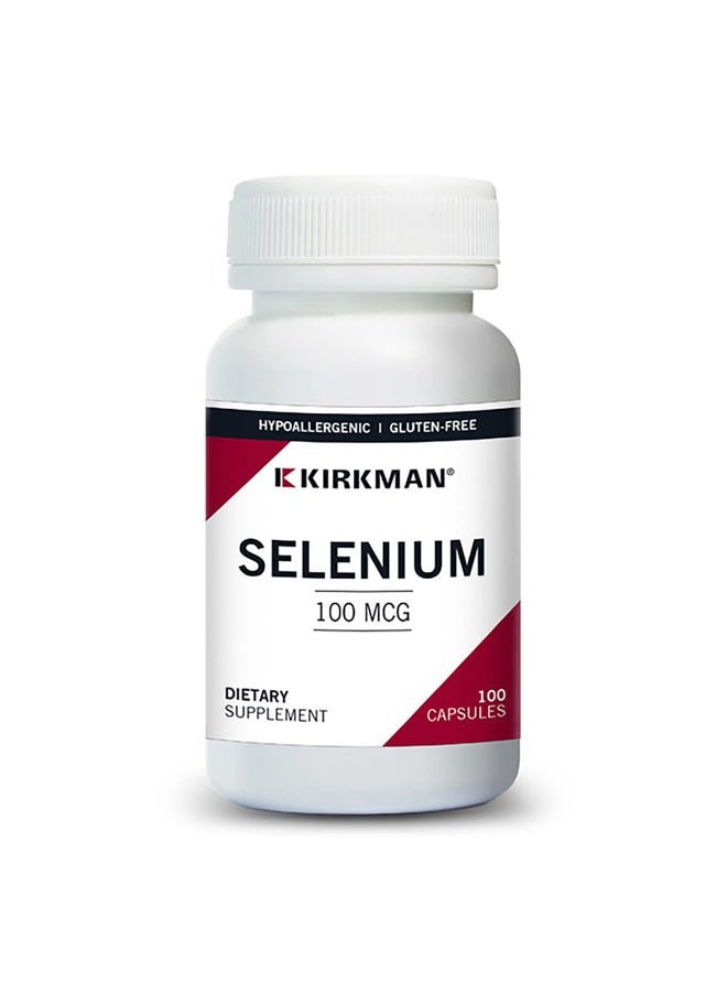 Kirkman Selenium 100 mcg Capsules - Hypo - 100 ct. - Image 1