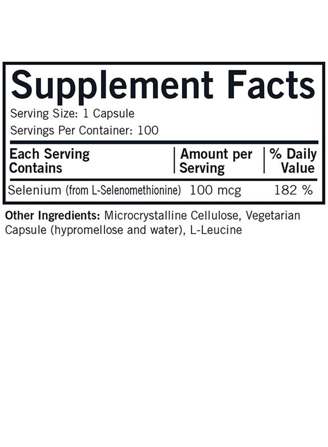 Kirkman Selenium 100 mcg Capsules - Hypo - 100 ct. - Image 2