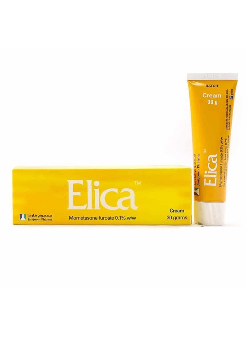 JAMJOOM PHARMA - Elica Cream Reduce Skin Allergy 30 Gm - Image 1