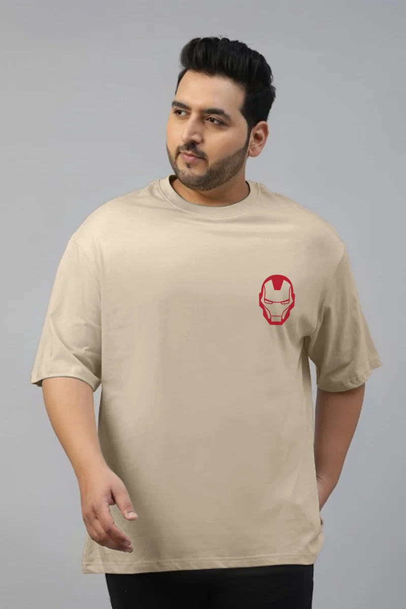 فيردو Veirdo Men’s Oversized , Plus Size  & Regular Fit T-Shirt | Premium Cotton Casual Tee