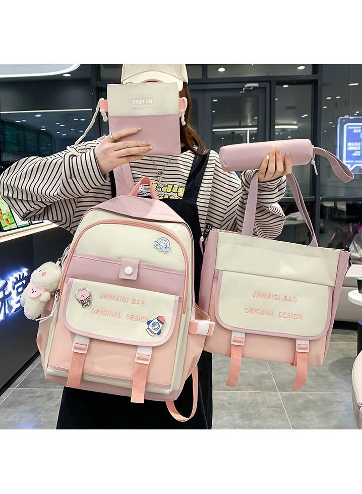 KUYING New College Style Street Student Backpack  - Image 2