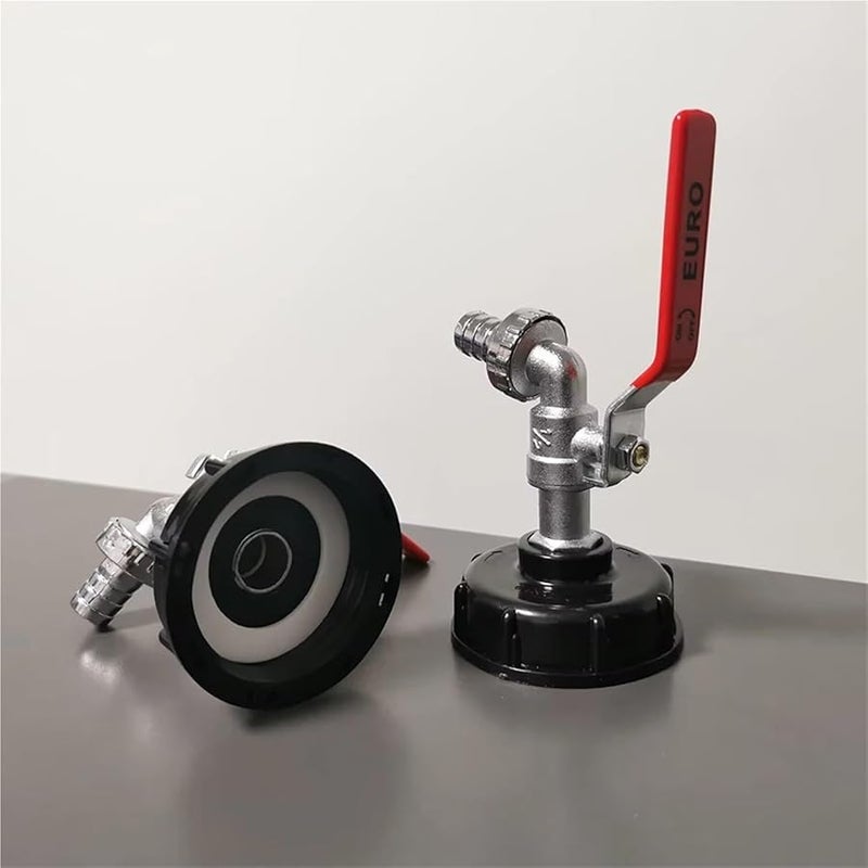 محول صنبور خزان IBC S60x6 خيط خشن إلى موصل 1/2 بوصة صمام استبدال التركيب - Image 5