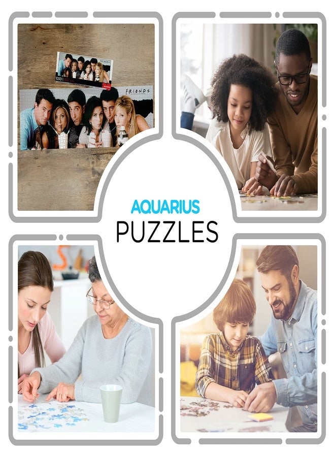 AQUARIUS Friends Puzzle (Slim 1000 Piece Jigsaw Puzzle) - Glare Free - Precision Fit - Virtually No Puzzle Dust - Officially Licensed Merchandise & Collectibles - 12 x 36 Inches - Image 4