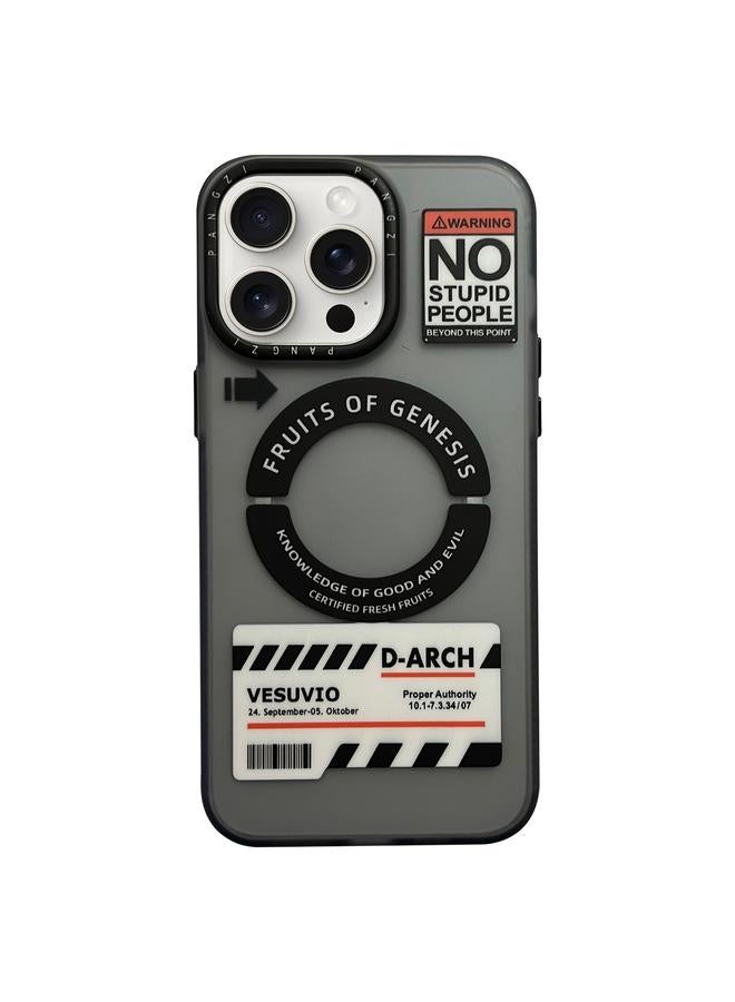 اس-توب جراب لهاتف iPhone 13 Pro، جراب هاتف IMD MagSafe مزدوج الطبقات غير لامع - Image 1