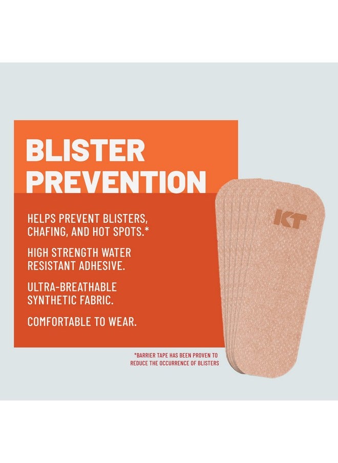 KT TAPE KT Health Blister Prevention Tape - 30 Precut Strips for Blister Protection, Strong Adhesive, Dermatologist Tested, Ideal for Athletes and Active Lifestyles - Beige  - Image 4