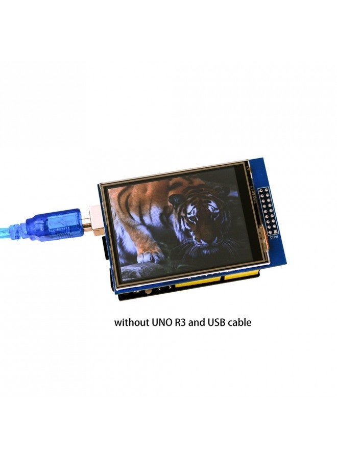 Elegoo Uno R3 2.8 Inches Tft Touch Screen With Sd Card Socket With Technical Data For Arduino Uno R3