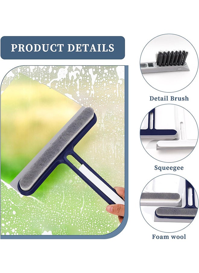 Depend Multi-Purpose Silicon Squeegee, Household Cleaning Tools, Mirror Wiper, Glass Window Cleaner Apply To Tiles, Shower Doors, Bathroom, Mirrors And Car Windows, Doors  - Image 3