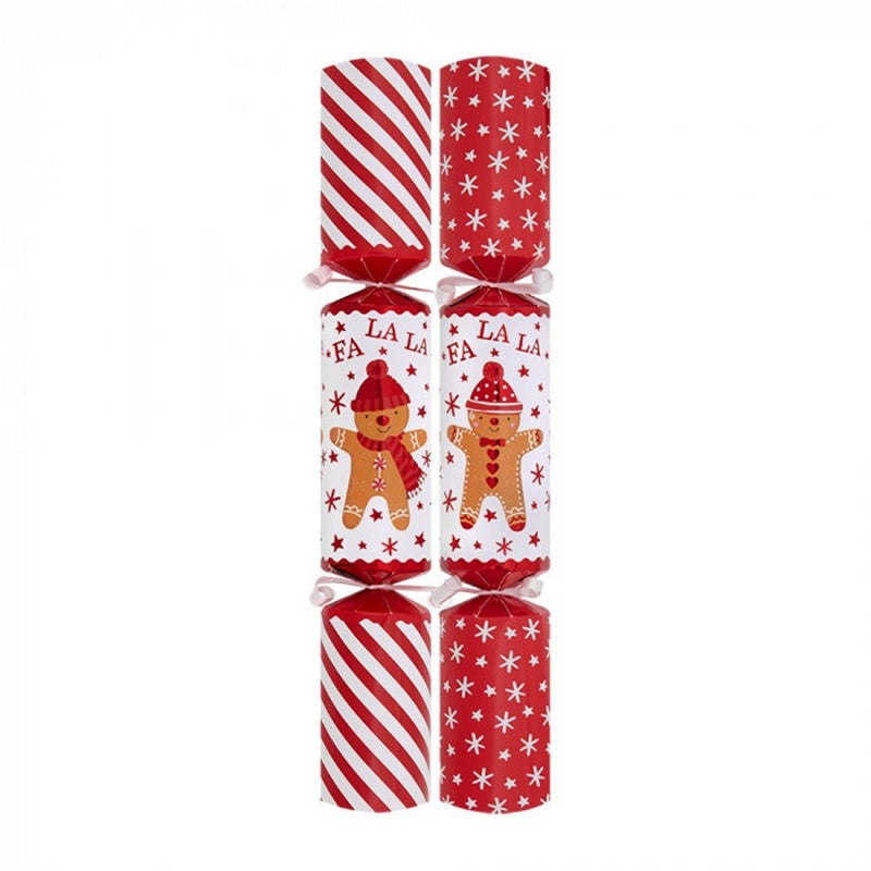 RSW 10 Family Gingerbread 12 Inch Christmas Crackers – Premium Holiday Party Favors and Seasonal Fun for Kids and Family, Perfect for Festive Celebrations and Gifts - Image 2