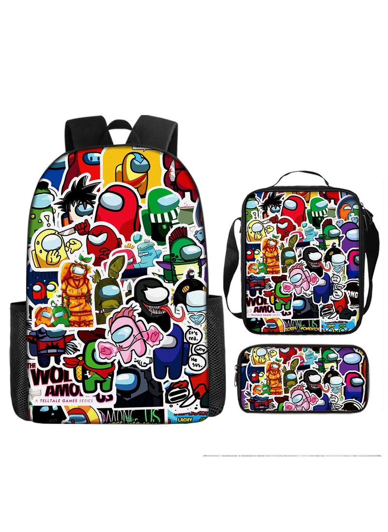 Backpack For Primary And Secondary School Students Three-Piece Set 29*16*42cm - pzsku/Z772768DDDFB9945B0DFFZ/45/_/1723864573/fbf0eb52-b643-4309-9cb9-52103e937349