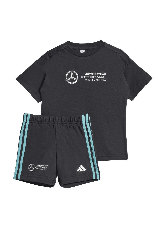 Adidas - adidas mercedes - amg petronas formula one team dna baby unisex youth/baby jogger - Image 1