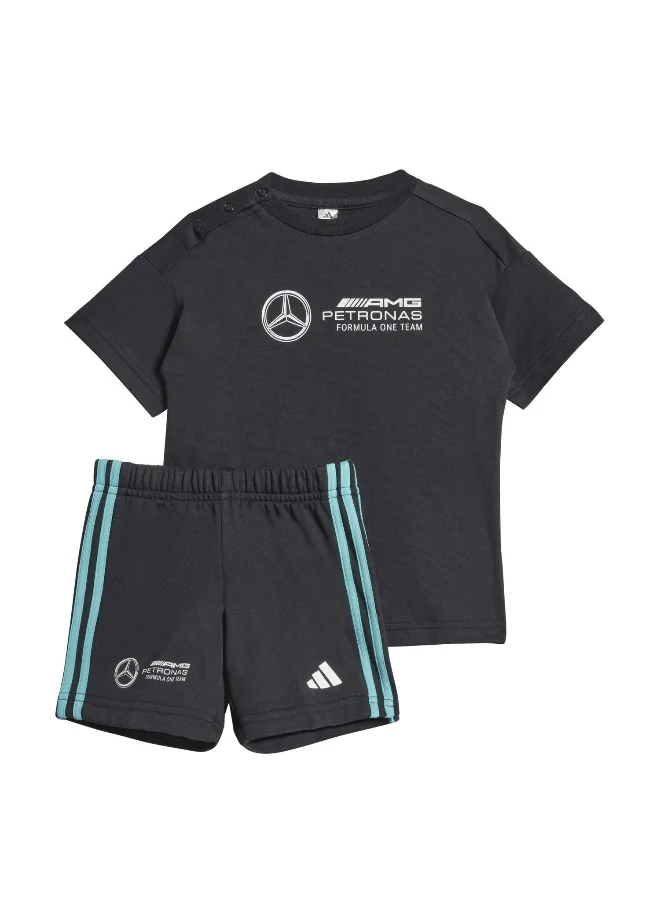 اديداس adidas mercedes - amg petronas formula one team dna baby unisex youth/baby jogger