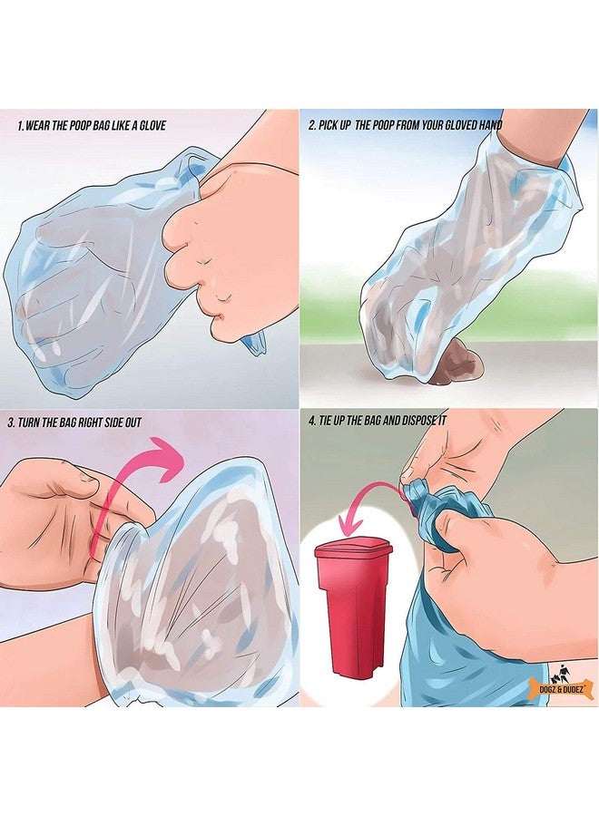 أكياس قمامة قابلة للتحلل البيولوجي لالتقاط النفايات (كبيرة) - 180 كيسًا - Image 5