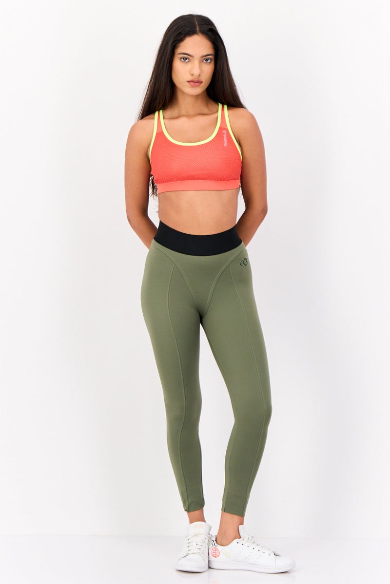 Reebok Women Non Padded brand Logo Training  Bra, Navy - Image 4