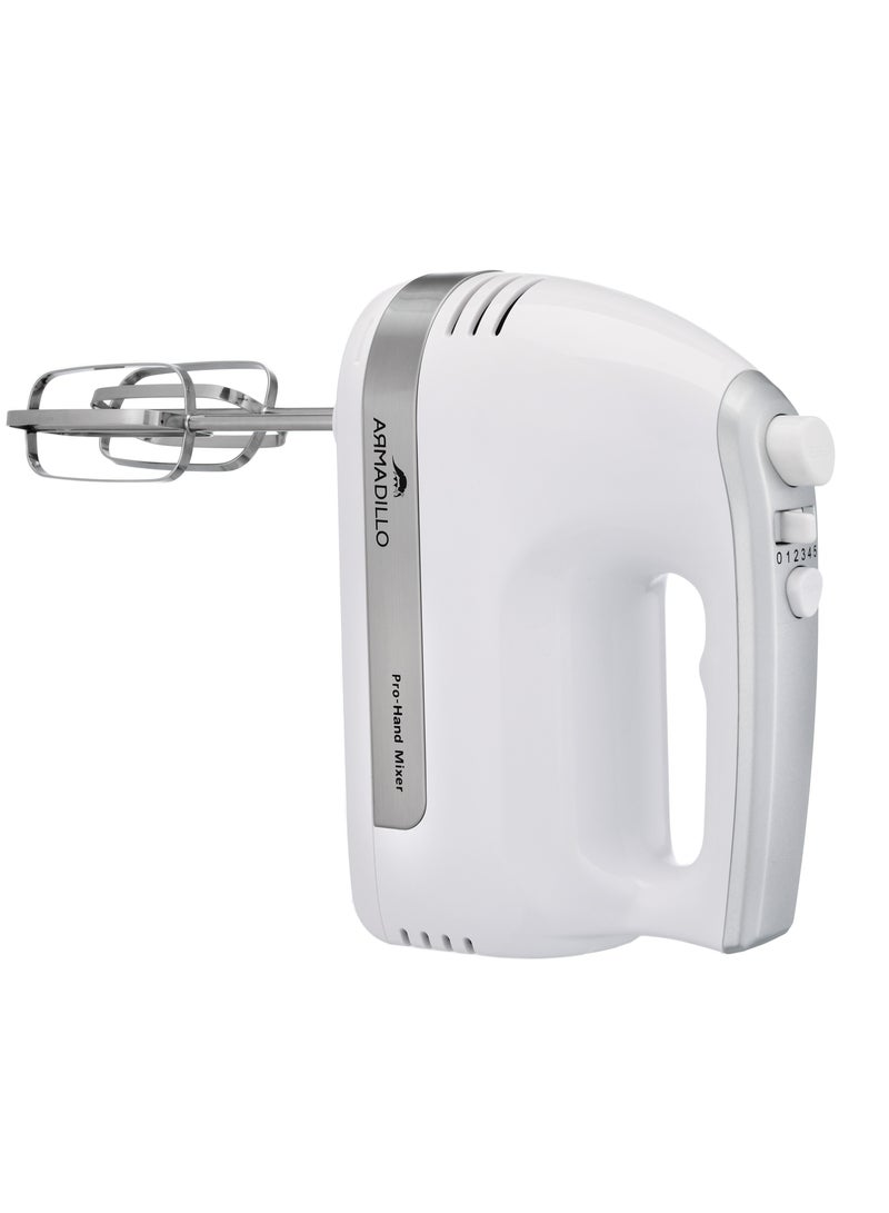 أرماديلو  أرماديللو خافق يدوي عدد 5 سرعة- 500 وات-ابيض - Image 1