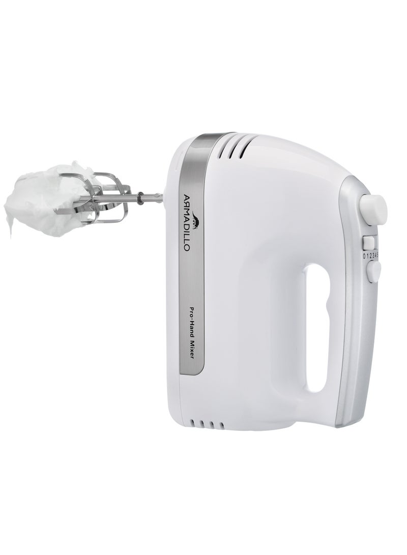 أرماديلو  أرماديللو خافق يدوي عدد 5 سرعة- 500 وات-ابيض - Image 5