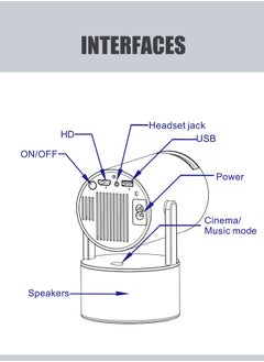 HY300 PRO KTV  Portable Bluetooth Karaoke Speaker with 2 Wireless Microphones, smart projector - pzsku/Z7727C872680592AF727AZ/45/_/1727152440/c58f3d9c-61b6-48fa-91f6-92e36667d5b9