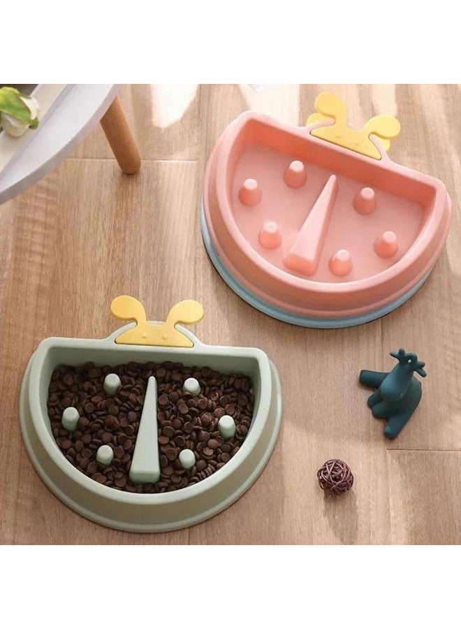 PET Explosion Pet Fruit Type Frog Type Jungle Type Slow Food Bowl Dog Choke Anti-Slip Practical Bowl Supplies - Image 1