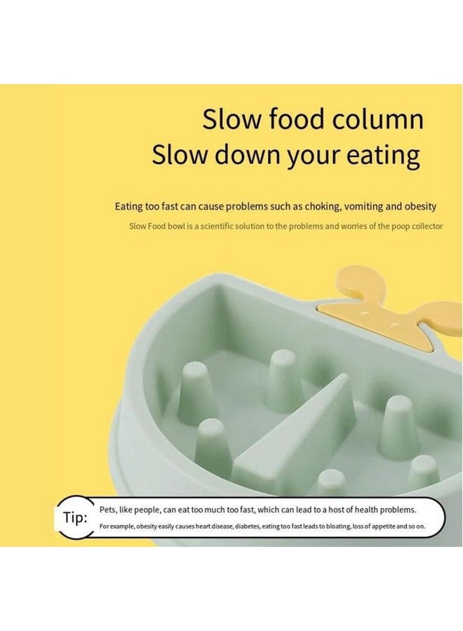 PET Explosion Pet Fruit Type Frog Type Jungle Type Slow Food Bowl Dog Choke Anti-Slip Practical Bowl Supplies - Image 5