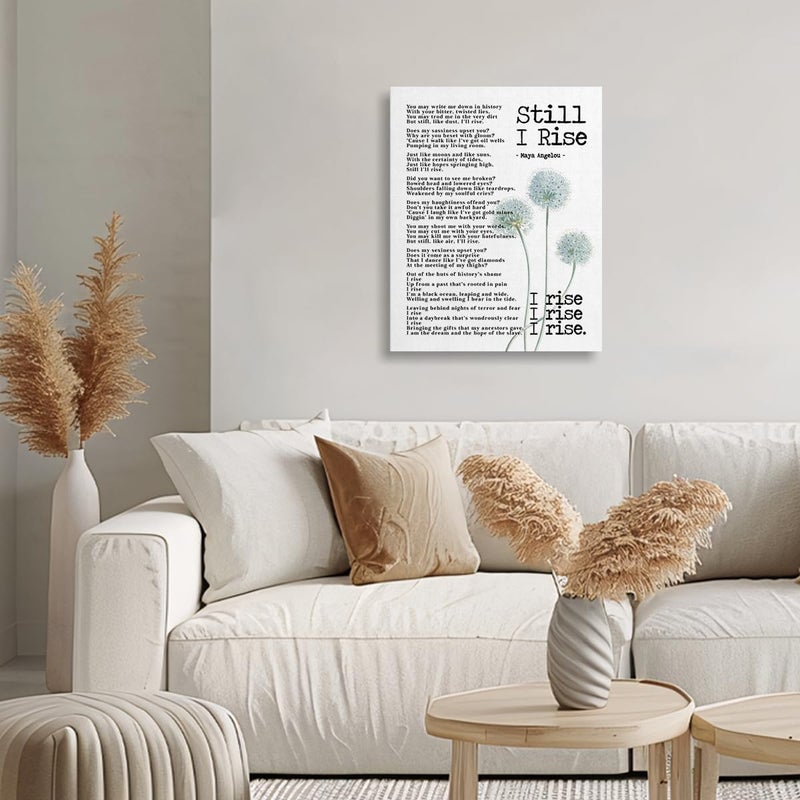 WKYAER Maya Angelou Inspirational Wall Art - Image 4