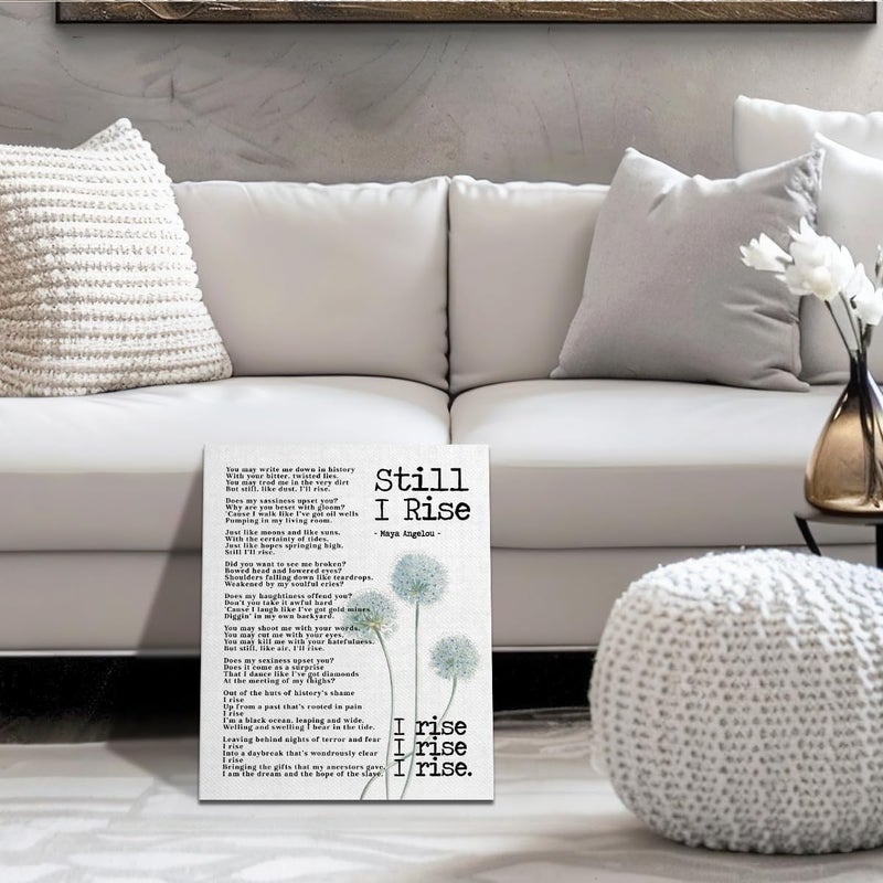 WKYAER Maya Angelou Inspirational Wall Art - Image 5