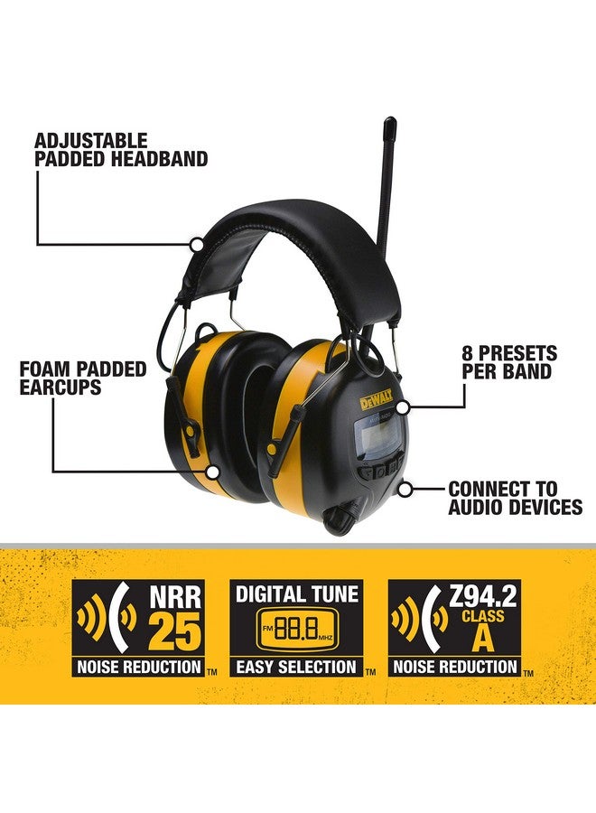DEWALT DeWalt DPG15 Industrial Safety Electronic Hearing Muff - Image 2