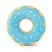 ZippyPaws ZippyTuff Dog Chew Toy Durable Rubber Chew Ring Toy Puppy Teething Toys Tough Squeaky Toys for Small Medium Large Dogs Flexible TPR Material Blueberry Donut - Image 3