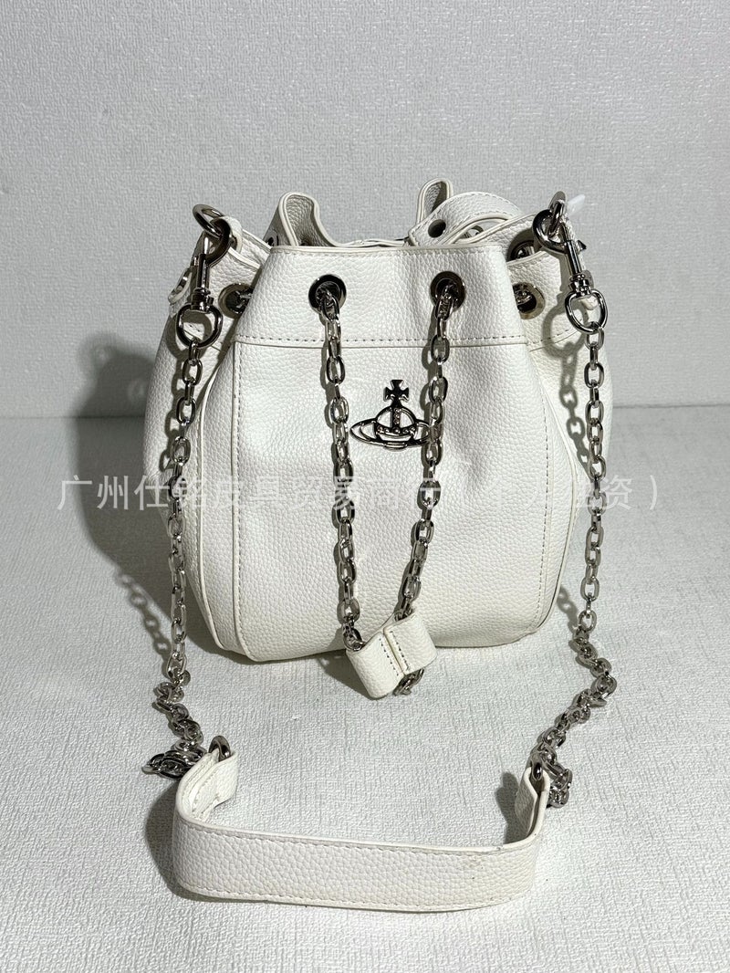 Niche Design Women'S Bags, Queen Mother Bucket Bag Collection, Portable Crossbody Shoulder Bag, New Style - Image 1