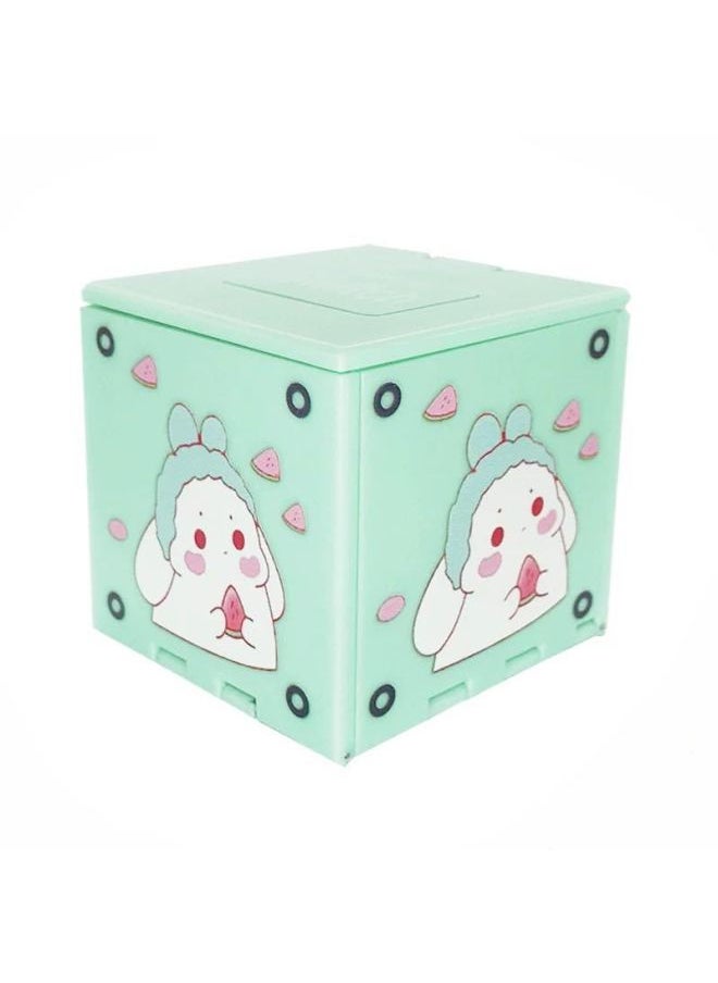 Generic - Switch Folding Card Box Ns16 Cassette Storage Box Game Theme Rubik's Cube Cassette Protection Box-Product Color:Little Dinosaur - Image 1