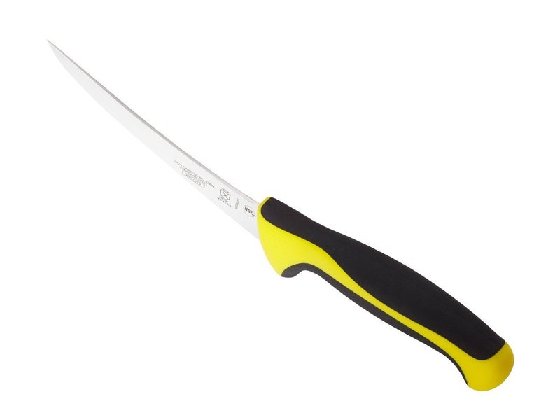 Mercer Culinary Mercer Culinary Millennia Colors Boning Knife, 6-Inch Curved, Yellow  - Image 4