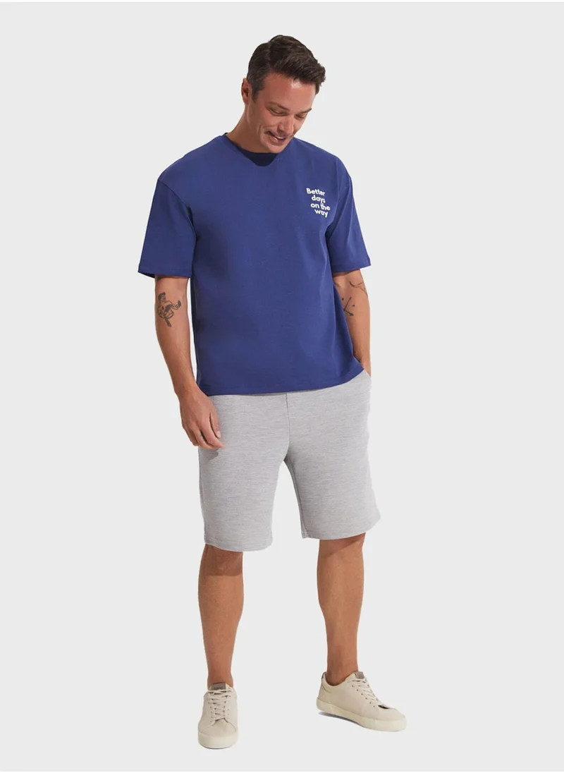JUNE Essential Pique Shorts