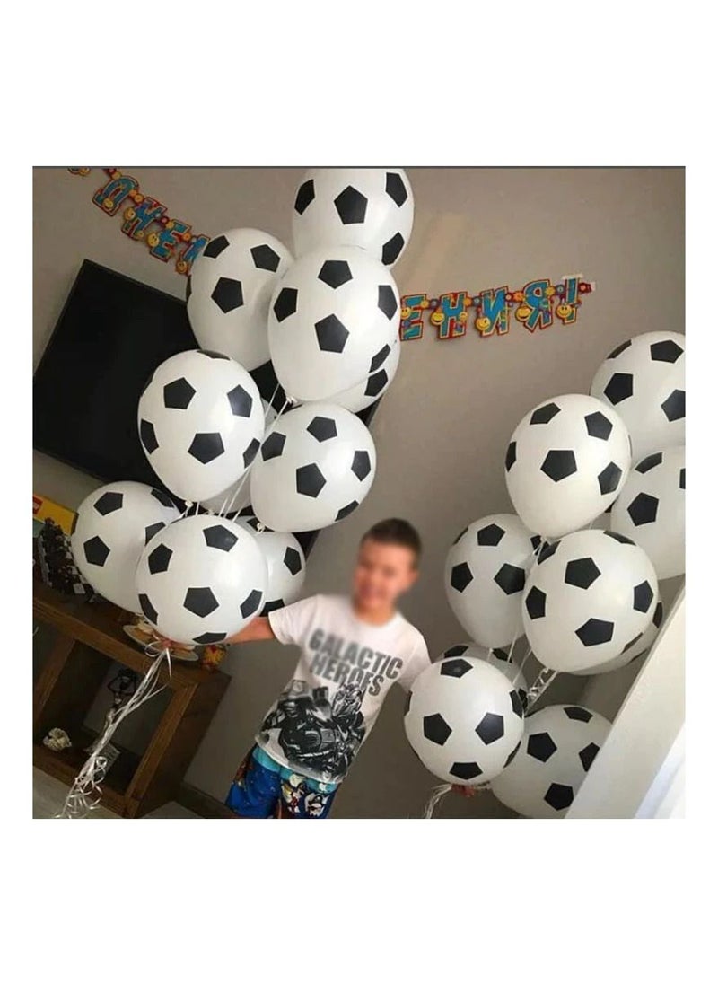 Black and White Soccer Latex 12 Inch Football Fans Balloons Birthday for Sport Theme World Cup Kids Party Supplies (30 pcs) - pzsku/Z77282A88BB015FD8DDDBZ/45/_/1670008772/caa3d7e8-6f2a-45cf-9290-26a6ef6cc87f