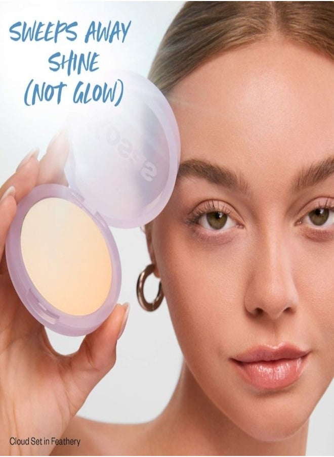 Kosas - Kosas Cloud Set Baked Setting & Smoothing Talc-Free Vegan Powder,   Feathery - Sheer Light Medium 9.5g - Weightless, Sheer Finish - Image 1