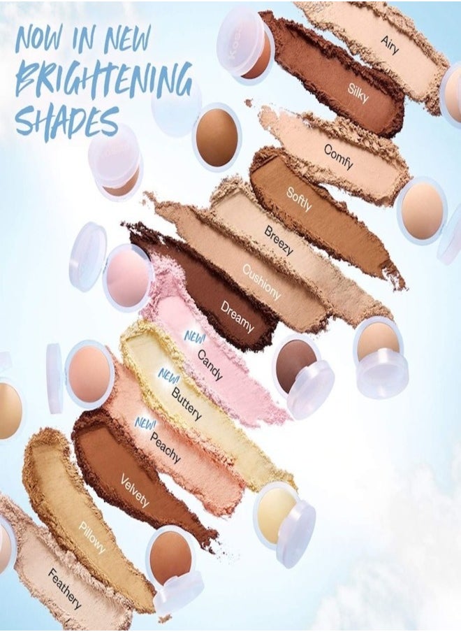 Kosas - Kosas Cloud Set Baked Setting & Smoothing Talc-Free Vegan Powder,   Feathery - Sheer Light Medium 9.5g - Weightless, Sheer Finish - Image 1