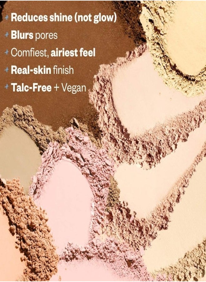 Kosas - Kosas Cloud Set Baked Setting & Smoothing Talc-Free Vegan Powder,   Feathery - Sheer Light Medium 9.5g - Weightless, Sheer Finish - Image 1