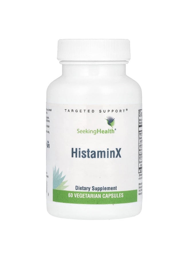 Seeking Health Seeking Health, HistaminX, 60 Vegetarian Capsules  - Image 1