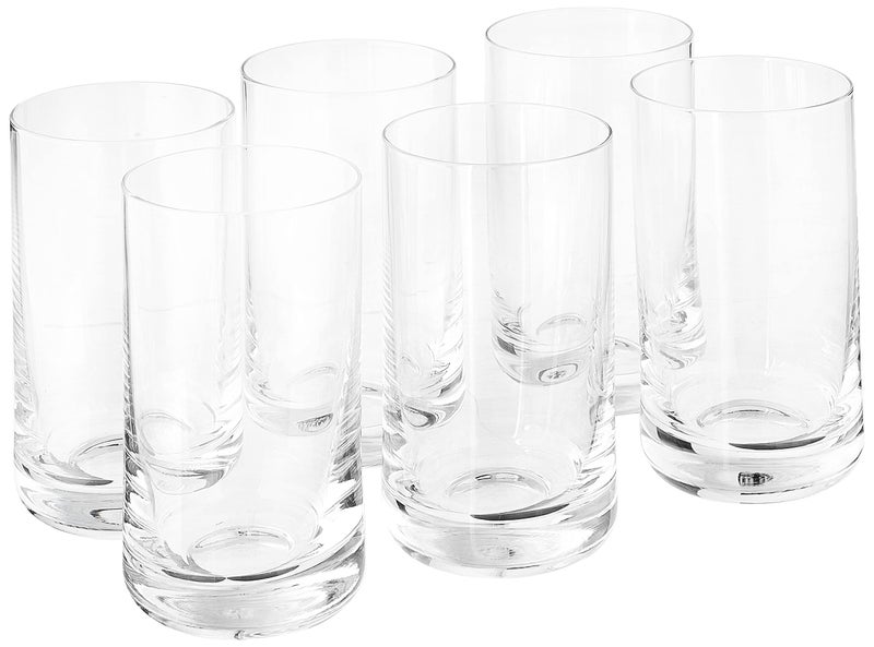 Schott Zwiesel Tritan Crystal Glass Convention Barware Collection Tumbler/Highball Cocktail Glass, 8.6 Ounce, Set of 6 - Image 1