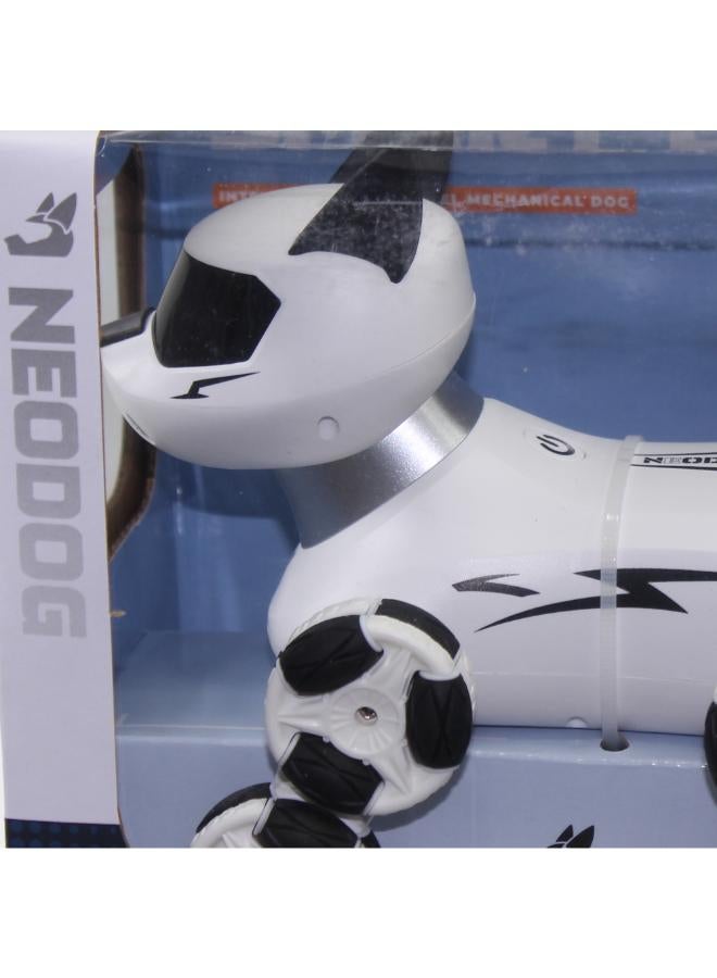 Neodog Intelligent Eight-Wheel Mechanical Dog – White & Black - Image 3