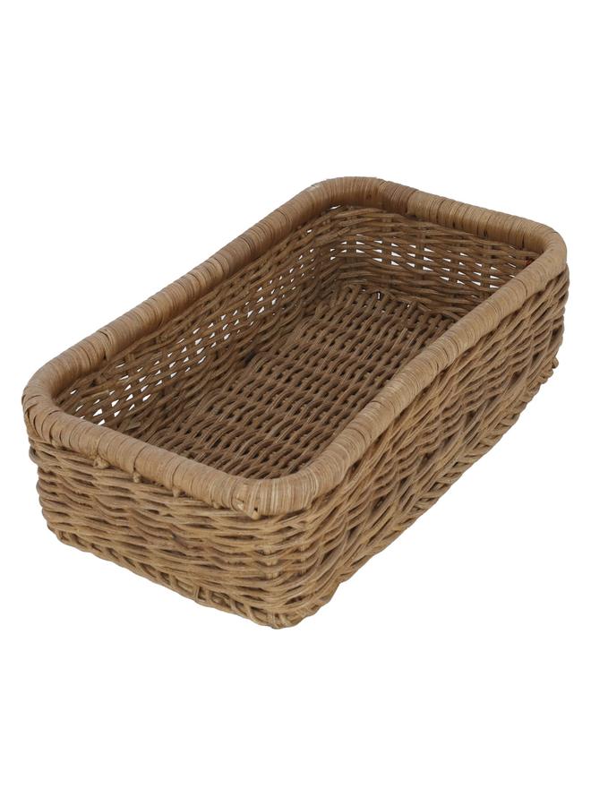Alsaif Rectangular Wicker Serving Basket 34 - Image 2
