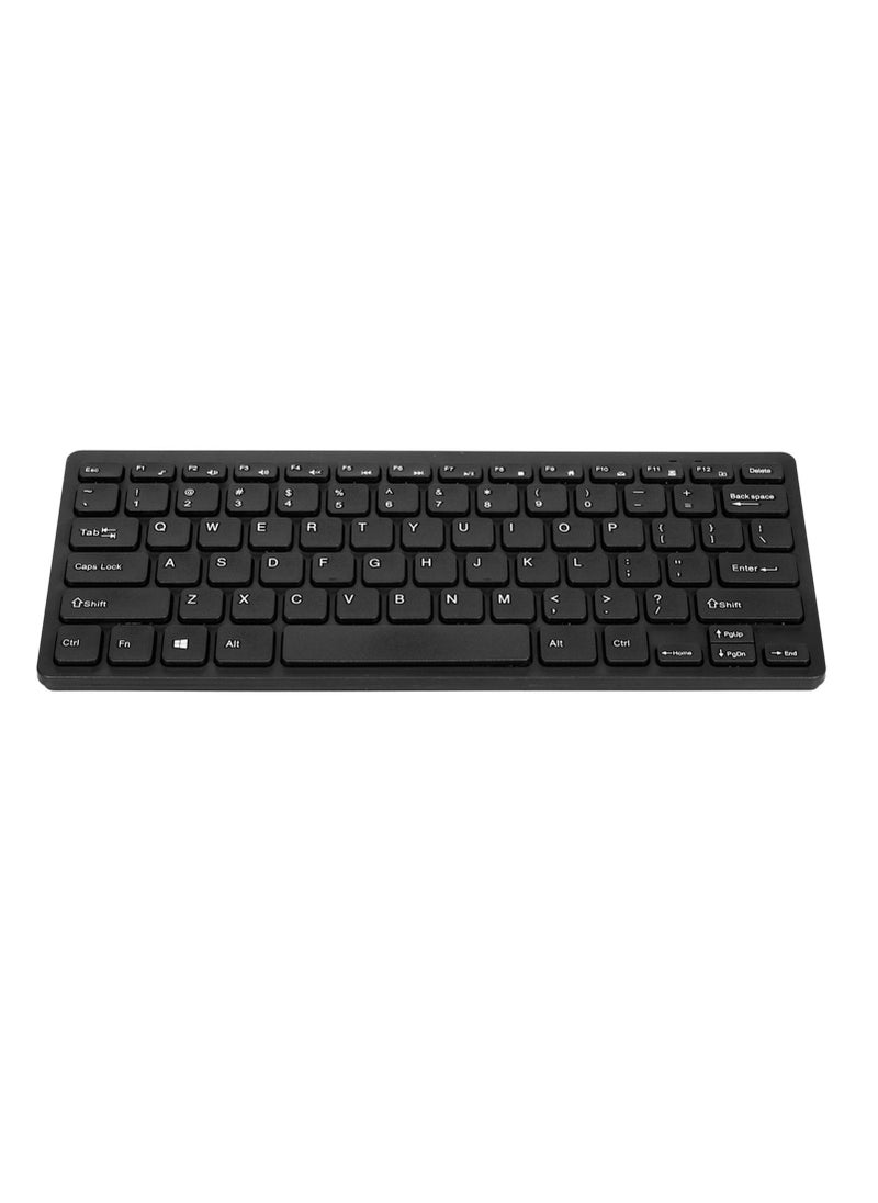 Generic - KM901 Keyboard Mouse Combo 2.4G Wireless 78 Key Mini Keyboard and Mouse Set Portable Office Combo - Image 1