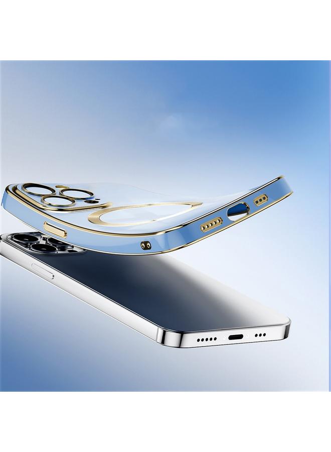 Zaboon Case For iPhone 13 6D Gold Plated Magsafe Magnetic Phone Case - Image 4
