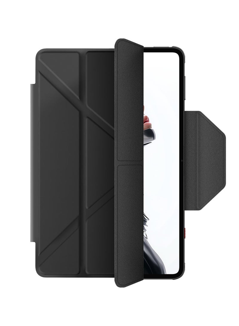 REDMAGIC Astra 2 Dual-Sided Folio Case, Skin-Friendly Silicone Protective Cover, Stain-Resistant, Scratch-Resistant, Full Coverage with Integrated Stand, Gaming Tablet Case - Image 2