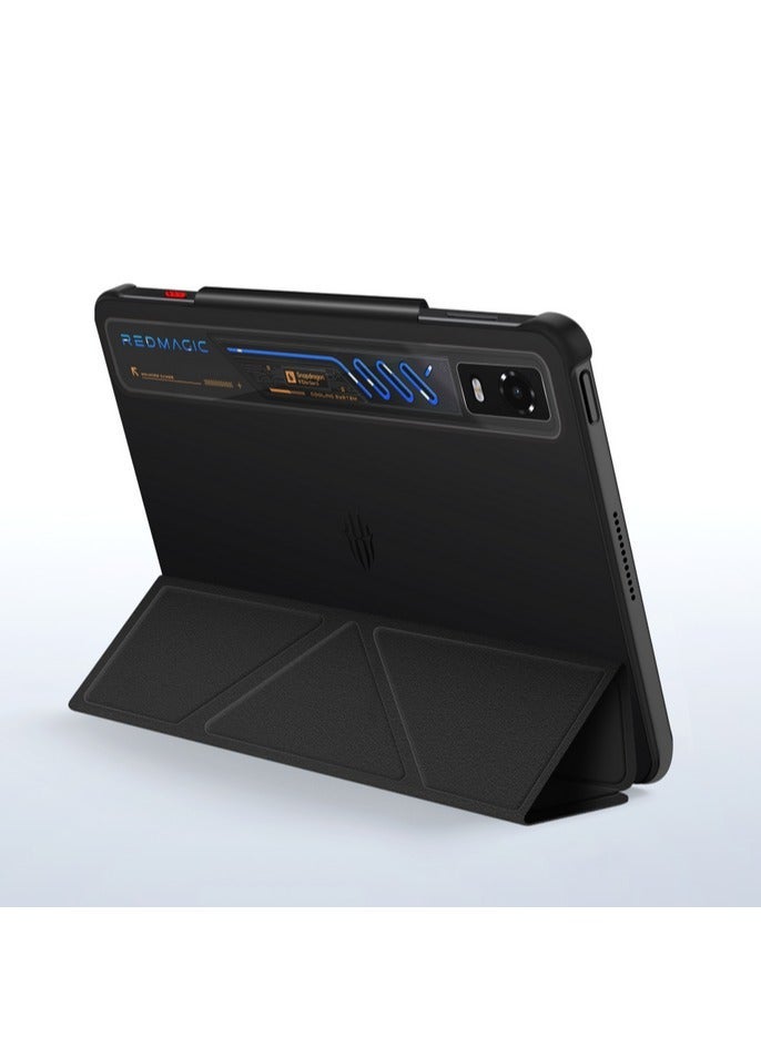 REDMAGIC Astra 2 Dual-Sided Folio Case, Skin-Friendly Silicone Protective Cover, Stain-Resistant, Scratch-Resistant, Full Coverage with Integrated Stand, Gaming Tablet Case - Image 4