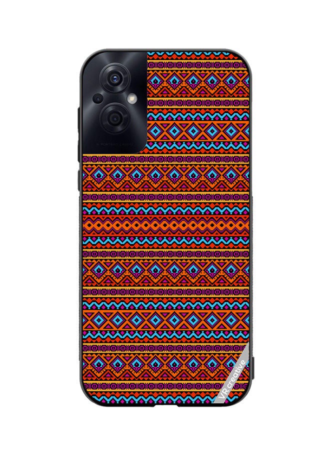 VR CREATIVE Protective Case Cover For Oppo Reno8 Z Texture Design Multicolour - Image 1