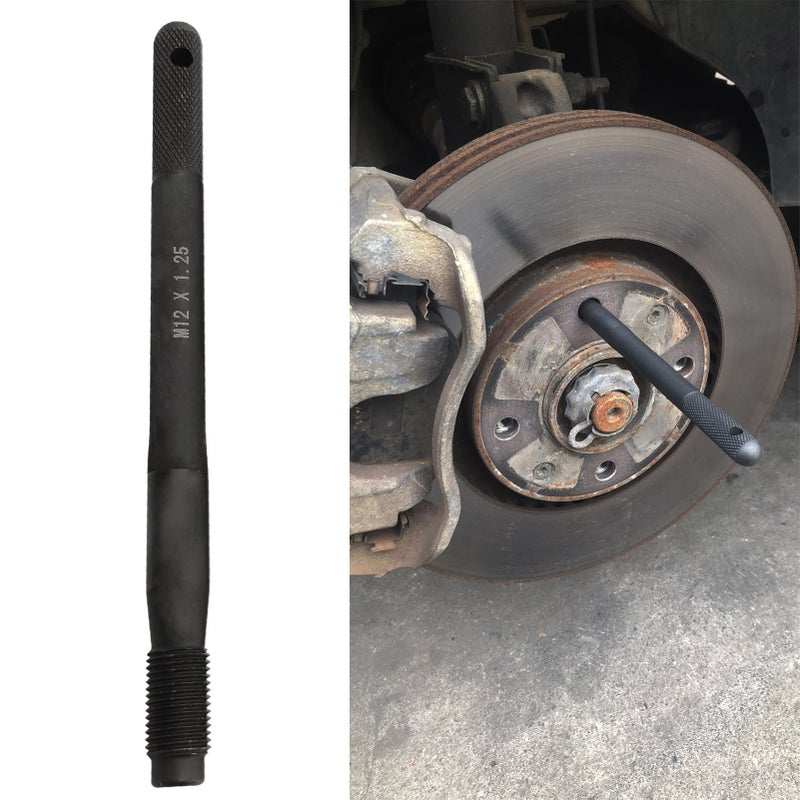 Wheel Hanger Alignment Pin Guide Tool Wheel Lug Bolt Automotive Mechanic Tool  Wheel Mounting Guide Bolt Metric M12*1.25 Threads - Image 3