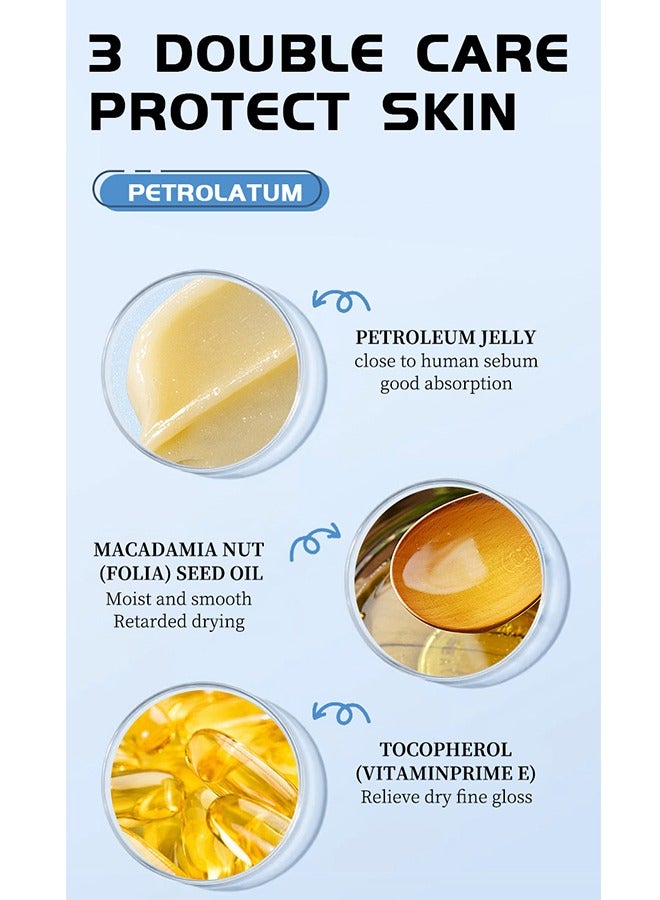 OCHEAL Anti Cracking Petrolatum Moisturizing Ointment Anti Crack Care Cream - Drying Anti Crack Care Cream for Foot Hand and Lips Cracked Repair Body Cream Cracked Feet Cream Repair and Softens Skin Moisturizer 40g - Image 5