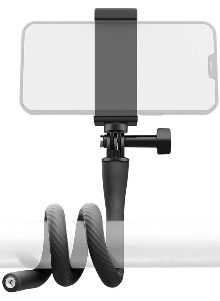 Multifunctional Flexible Sports Camera Holder, Bendable, Hanging Deformed Cell Phone Holder, Selfie Stick. - Image 3