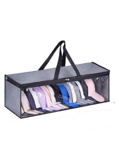 Y&D Hat Organizer, Storage for Baseball Caps, Bag, Cap Holder Rack with Carrying Handles & Lid, Portable Large Box Home Travel  - Image 1
