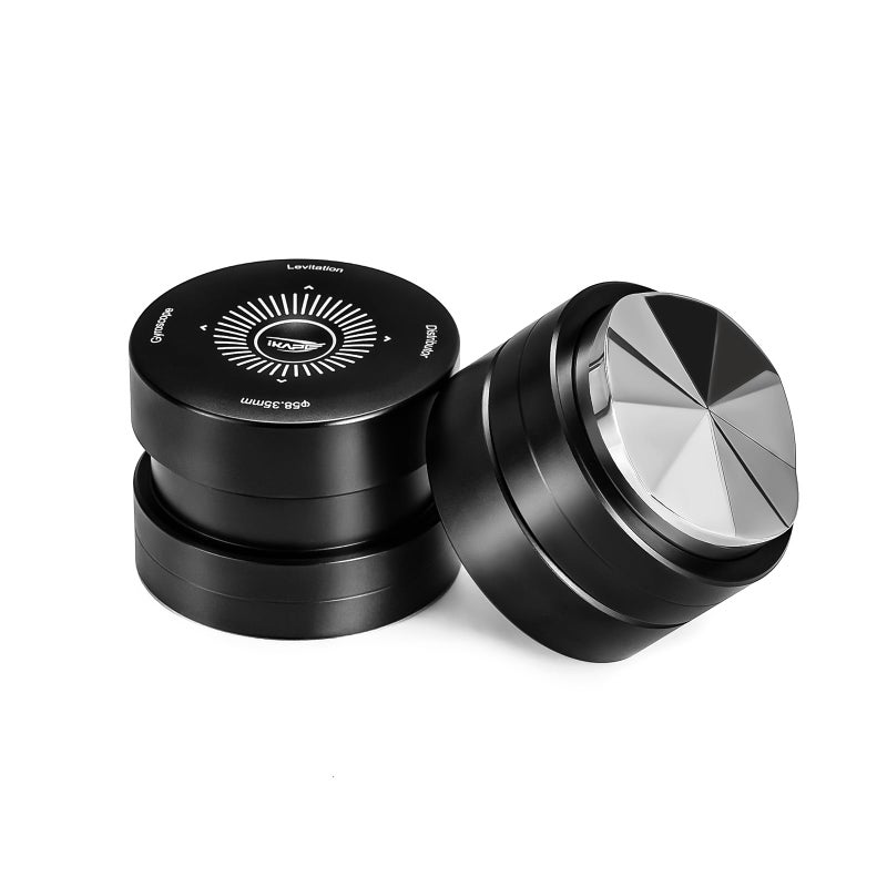 IKAPE 533MM Newly Upgrade Espresso Coffee Distributor Coffee DualBearing HighSpeed Distribution Tools Adaptive Height Coffee Tamper Leveler for 54mm Portafilters - Image 2
